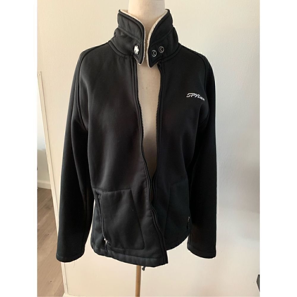 Spyder women’s jacket black size medium